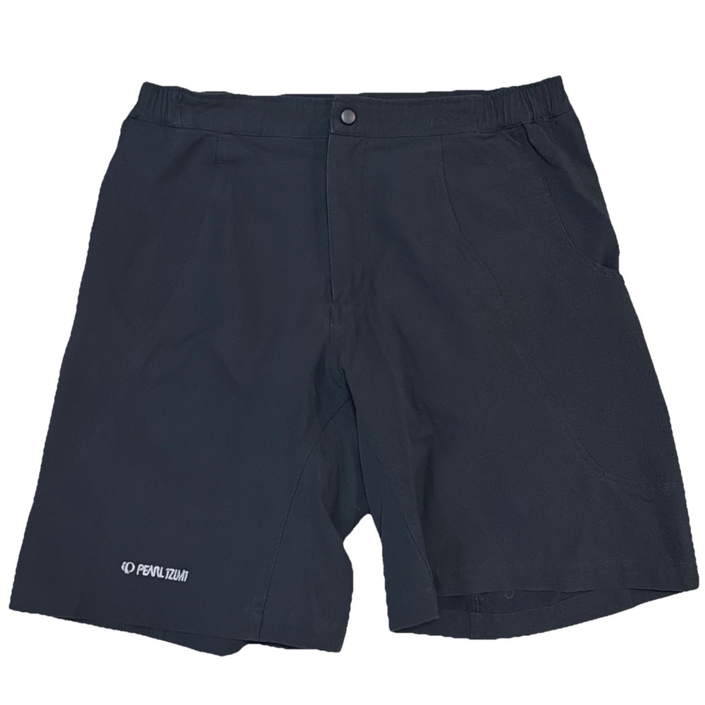 Pearl Izumi Men's Black Nylon Spandex Blend Bike Outdoor Shorts 33-36x10‎